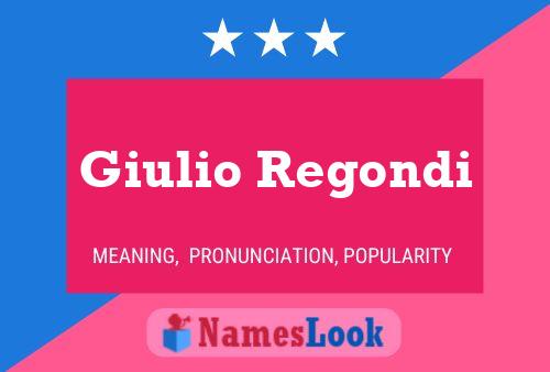 Póster del nombre Giulio Regondi