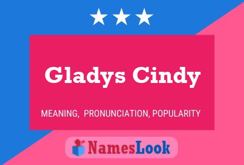 Póster del nombre Gladys Cindy