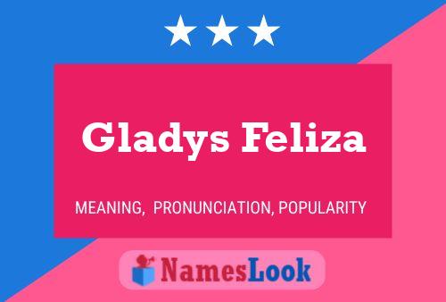 Póster del nombre Gladys Feliza