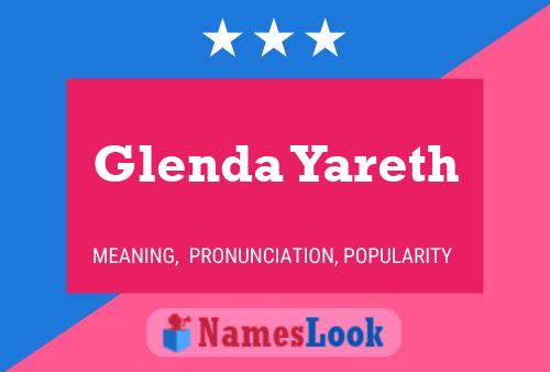 Póster del nombre Glenda Yareth