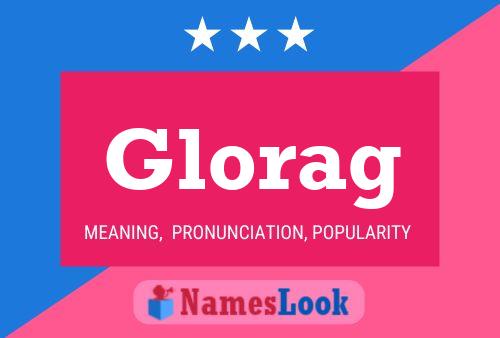 Póster del nombre Glorag