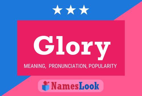 Póster del nombre Glory