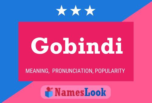 Póster del nombre Gobindi