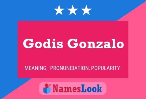 Póster del nombre Godis Gonzalo