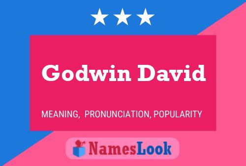 Póster del nombre Godwin David