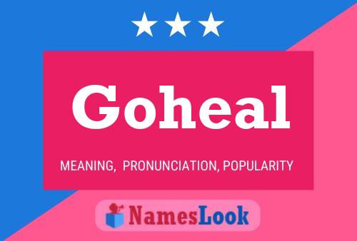 Póster del nombre Goheal