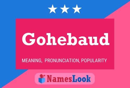 Póster del nombre Gohebaud