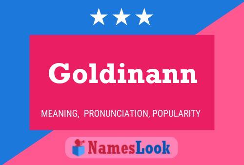 Póster del nombre Goldinann