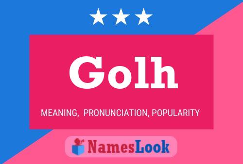 Póster del nombre Golh