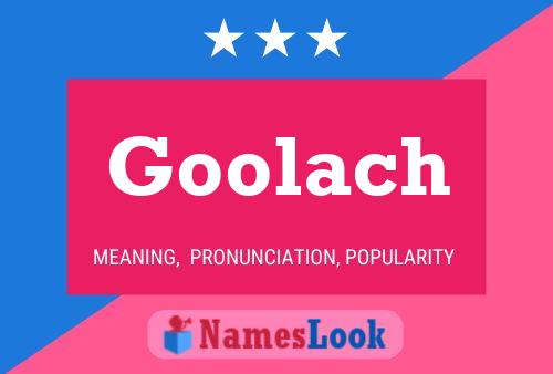 Póster del nombre Goolach