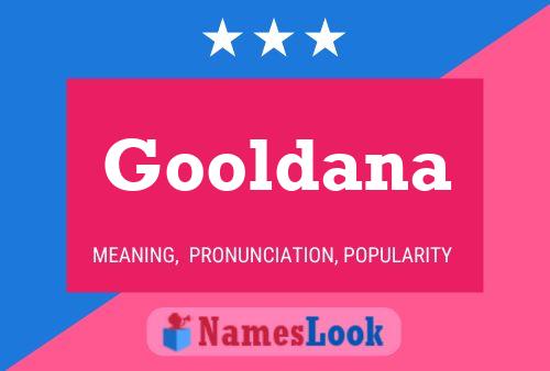 Póster del nombre Gooldana