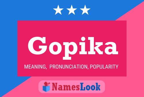 Póster del nombre Gopika