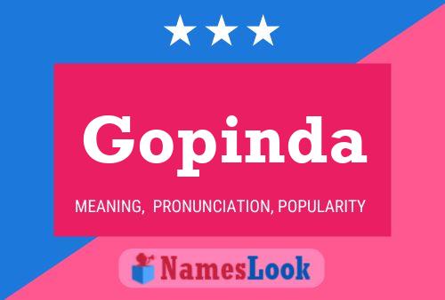 Póster del nombre Gopinda