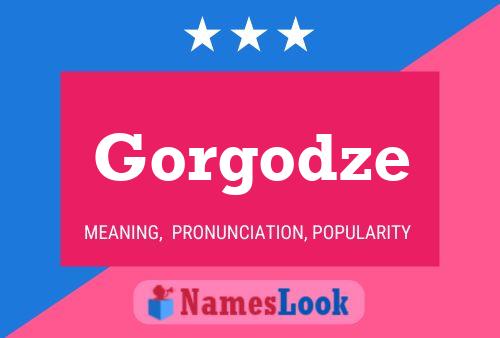 Póster del nombre Gorgodze