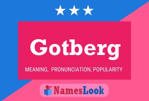 Póster del nombre Gotberg