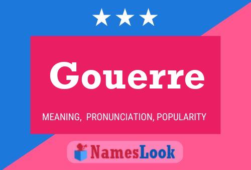 Póster del nombre Gouerre