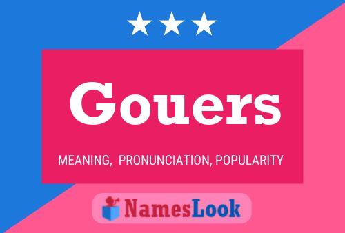 Póster del nombre Gouers