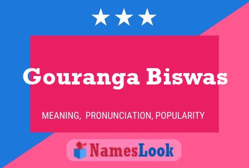 Póster del nombre Gouranga Biswas