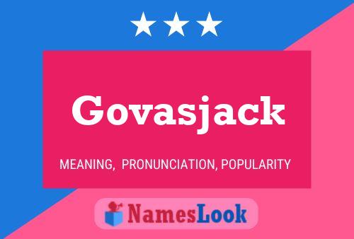 Póster del nombre Govasjack