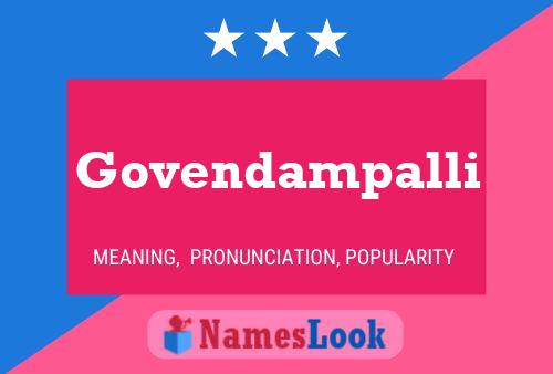 Póster del nombre Govendampalli