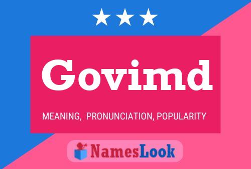 Póster del nombre Govimd