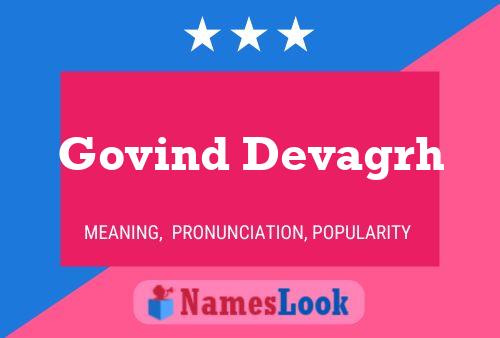 Póster del nombre Govind Devagrh