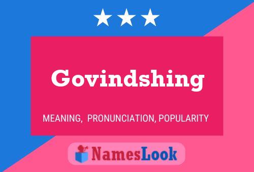 Póster del nombre Govindshing