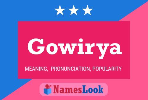 Póster del nombre Gowirya