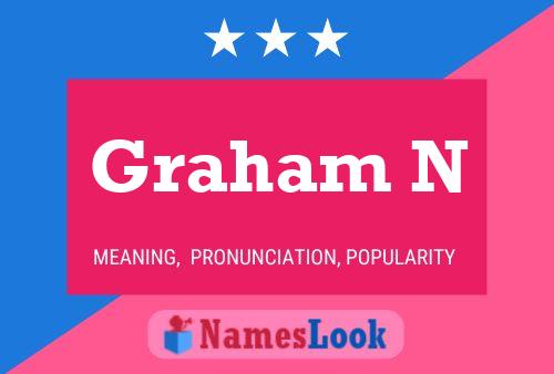 Póster del nombre Graham N