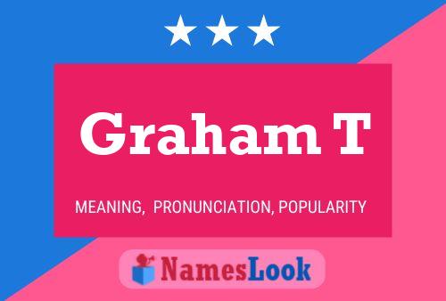 Póster del nombre Graham T