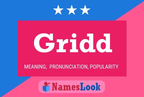 Póster del nombre Gridd