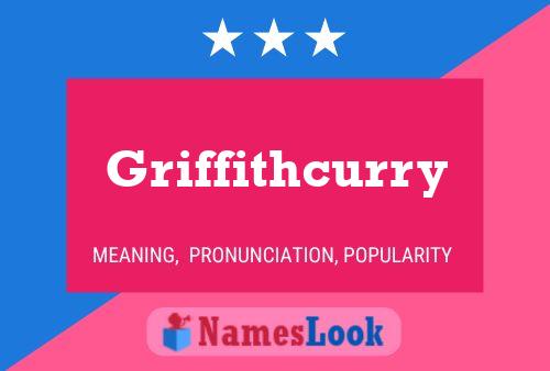 Póster del nombre Griffithcurry