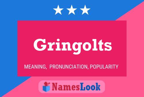 Póster del nombre Gringolts