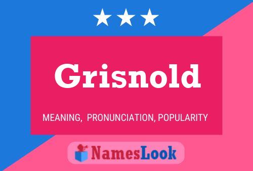 Póster del nombre Grisnold