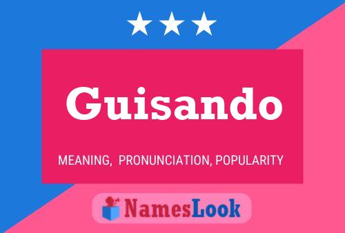 Póster del nombre Guisando