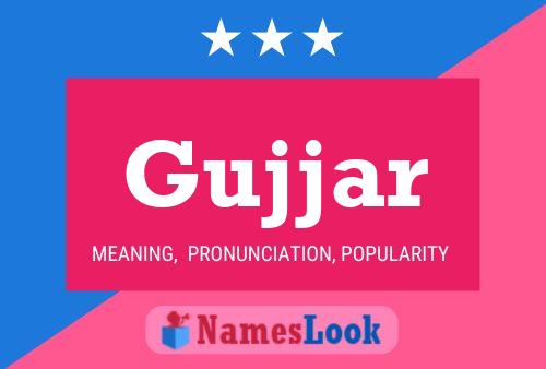 Póster del nombre Gujjar