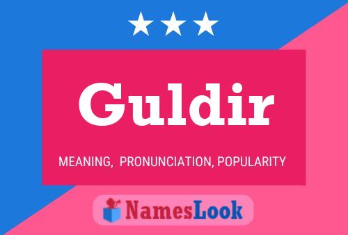 Póster del nombre Guldir