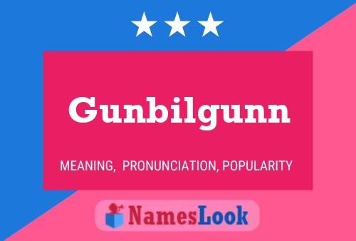 Póster del nombre Gunbilgunn