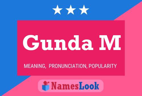 Póster del nombre Gunda M