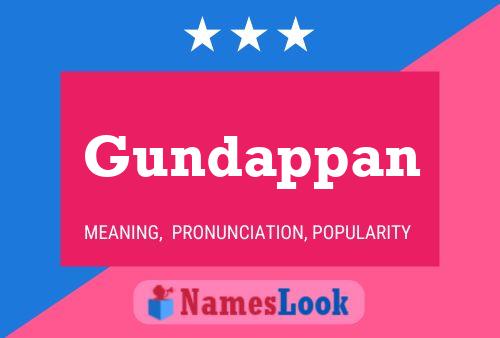 Póster del nombre Gundappan