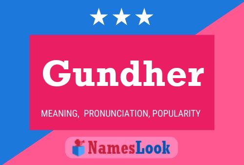 Póster del nombre Gundher