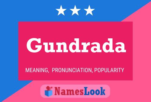 Póster del nombre Gundrada