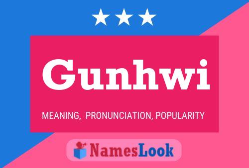 Póster del nombre Gunhwi