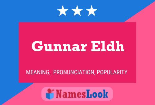 Póster del nombre Gunnar Eldh