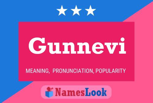 Póster del nombre Gunnevi