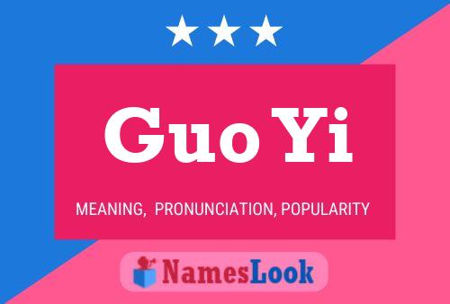 Póster del nombre Guo Yi