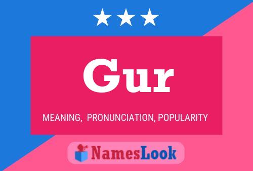 Póster del nombre Gur