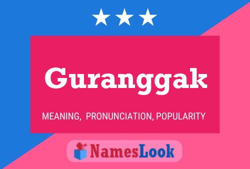 Póster del nombre Guranggak