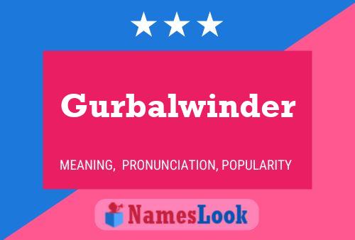 Póster del nombre Gurbalwinder