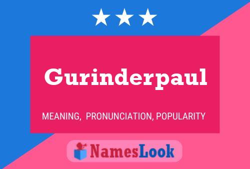 Póster del nombre Gurinderpaul